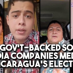 social media nicaragua election meddling
